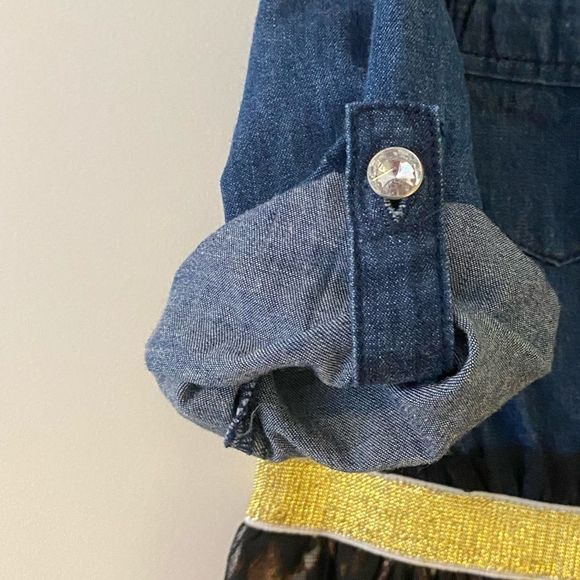 🆕 GUESS Baby Denim Dress & Bloomers Set - Picture 8 of 15